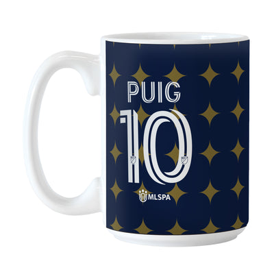 LA Galaxy Riqui Puig 15oz Sublimated Mug