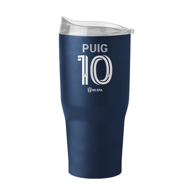 LA Galaxy Riqui Puig 30oz Powder Coat Tumbler