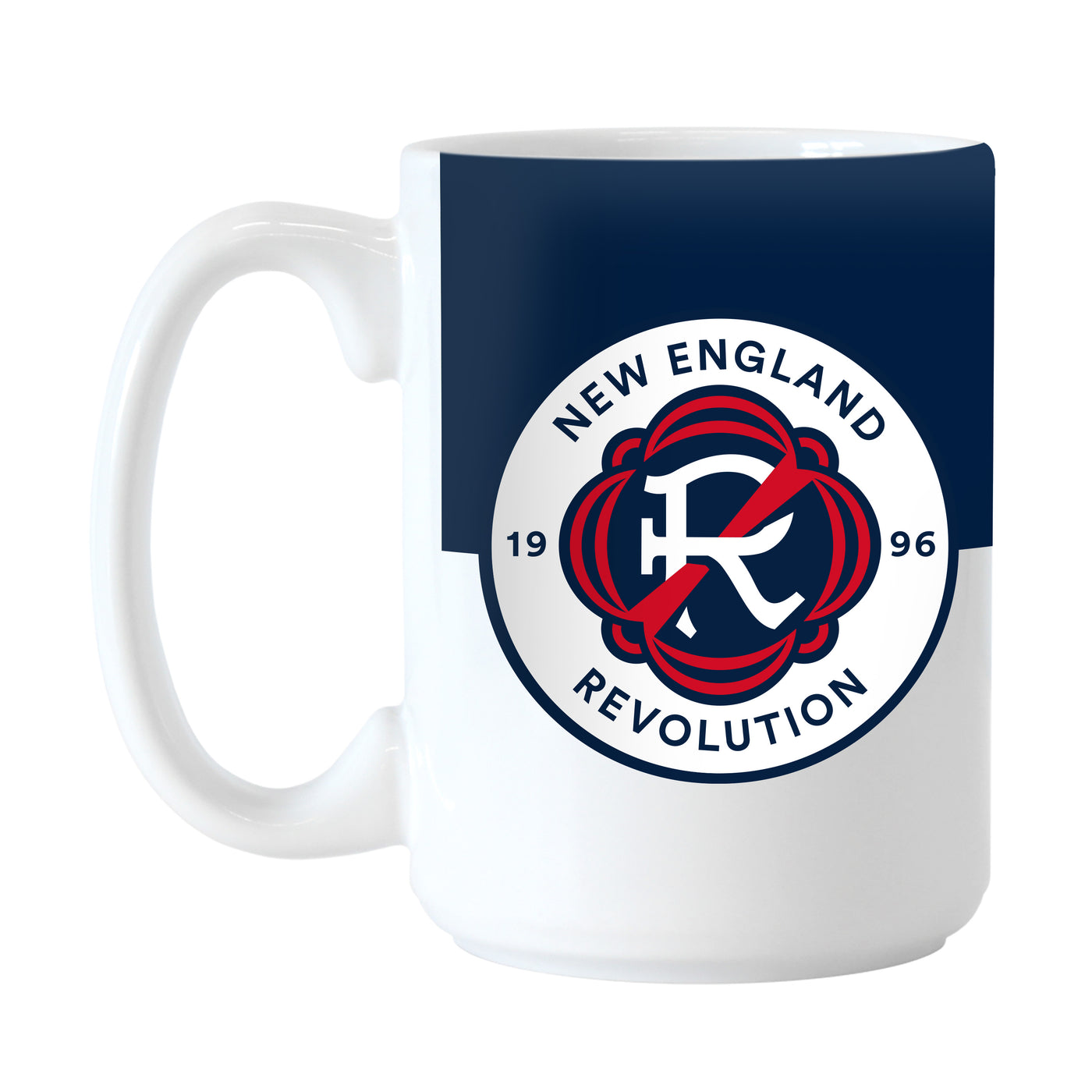 New England Revolution 15oz Colorblock Sublimated Mug