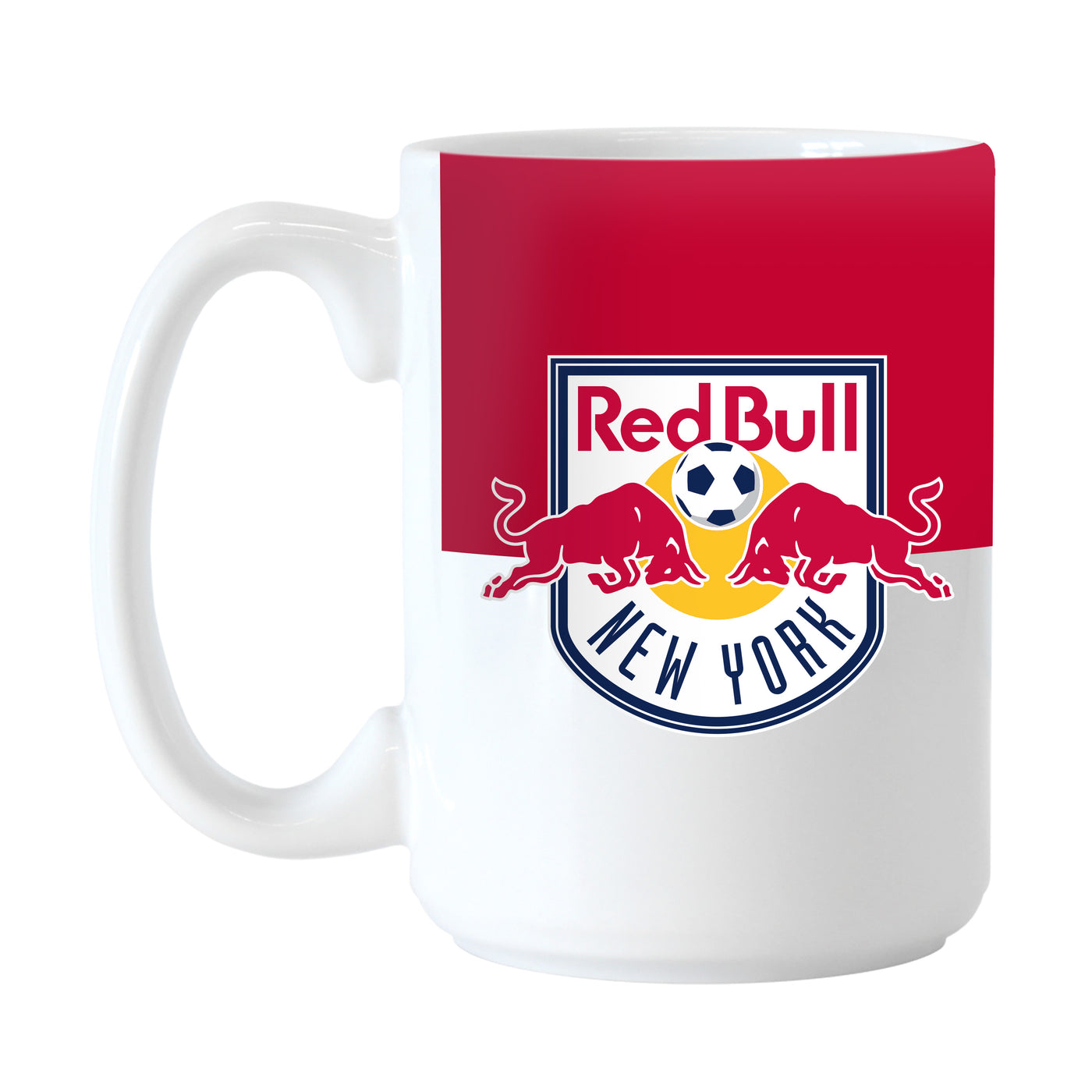 New York Red Bulls 15oz Colorblock Sublimated Mug