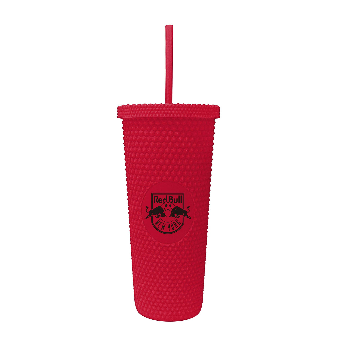 New York Red Bulls Red 24oz Studded Tumbler