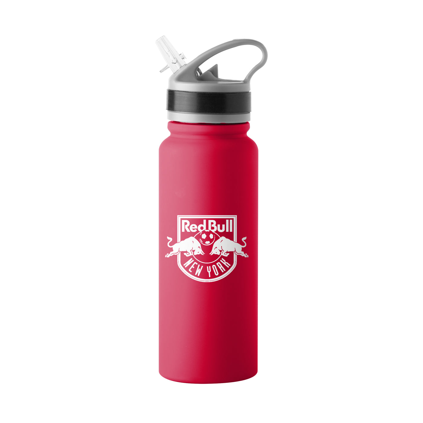 New York Red Bulls 25oz Logo SingleWall FlipTop Bottle