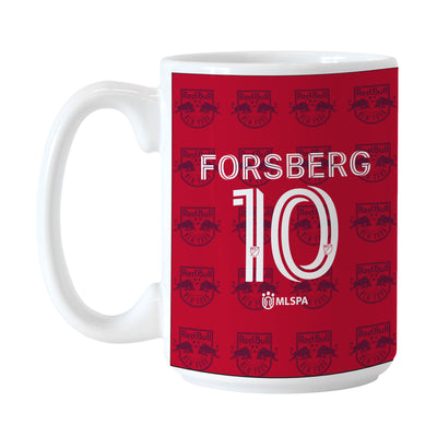 New York Red Bulls Emil Forsberg 15oz Sublimated Mug