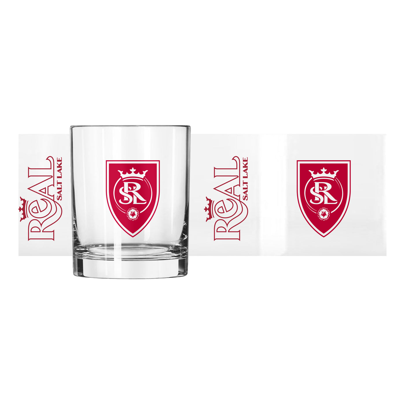 Real Salt Lake 14oz Gameday Rocks Glass