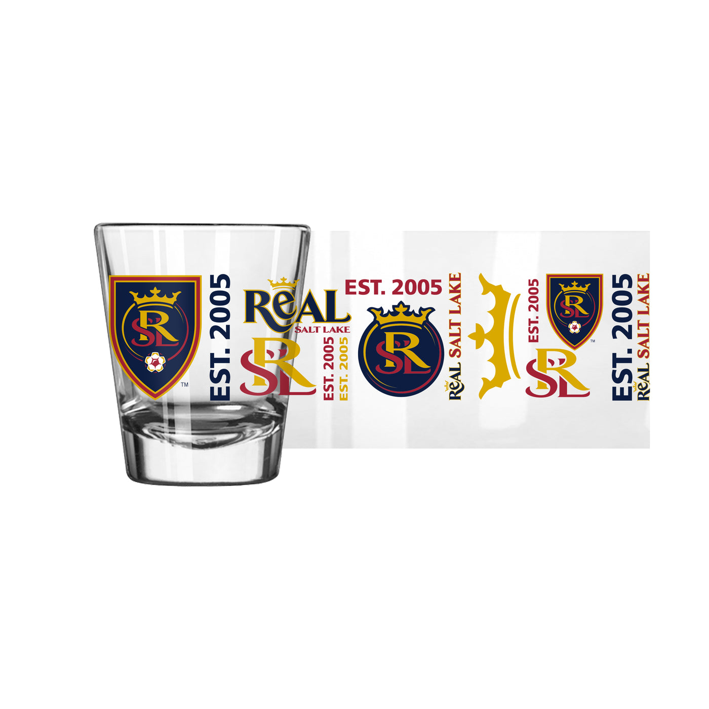 Real Salt Lake 2oz Spirit Shot Glass