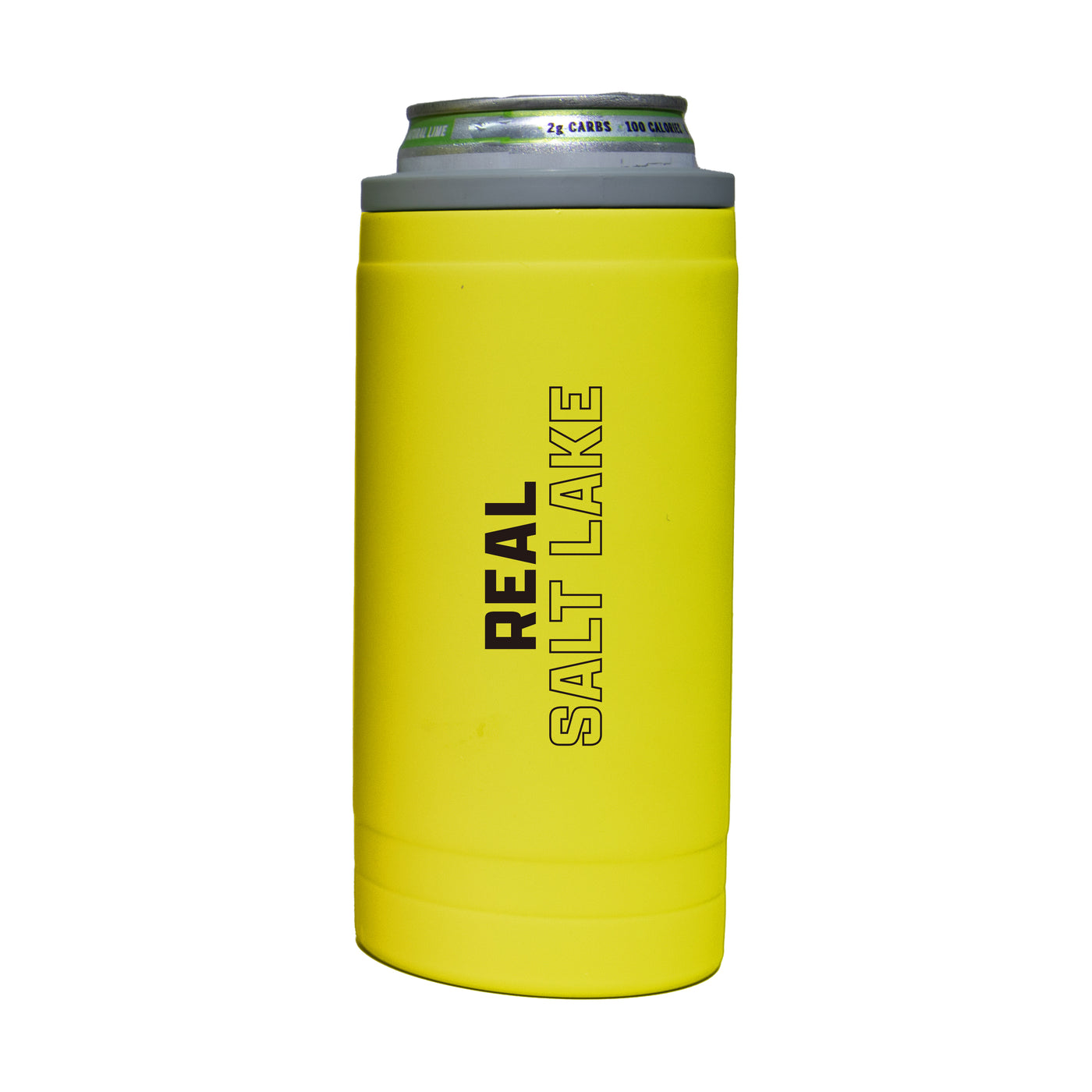 Real Salt Lake 12oz Cru Stacked Soft Touch Slim Coolie