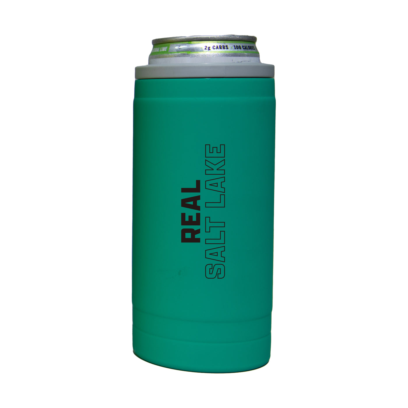 Real Salt Lake 12oz Optic Stacked Soft Touch Slim Coolie