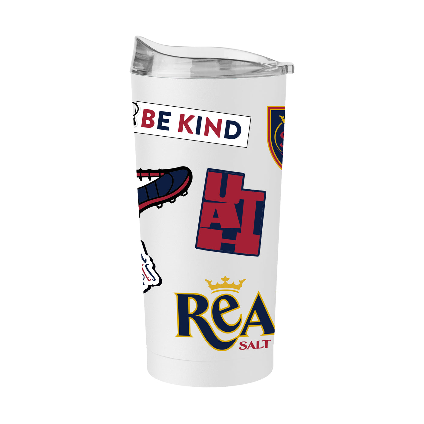 Real Salt Lake 20oz Native Powder Coat Tumbler - Logo Brands