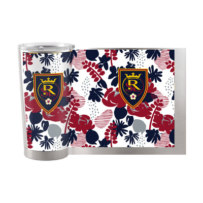 Real Salt Lake 20oz Floral Stainless Steel Tumbler