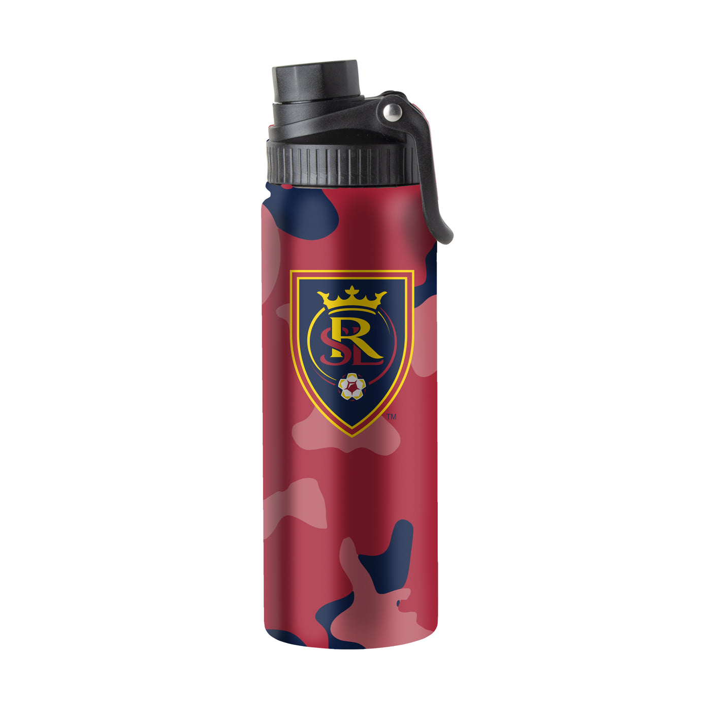 Real Salt Lake 21oz Camo Twist Top Water Bottle
