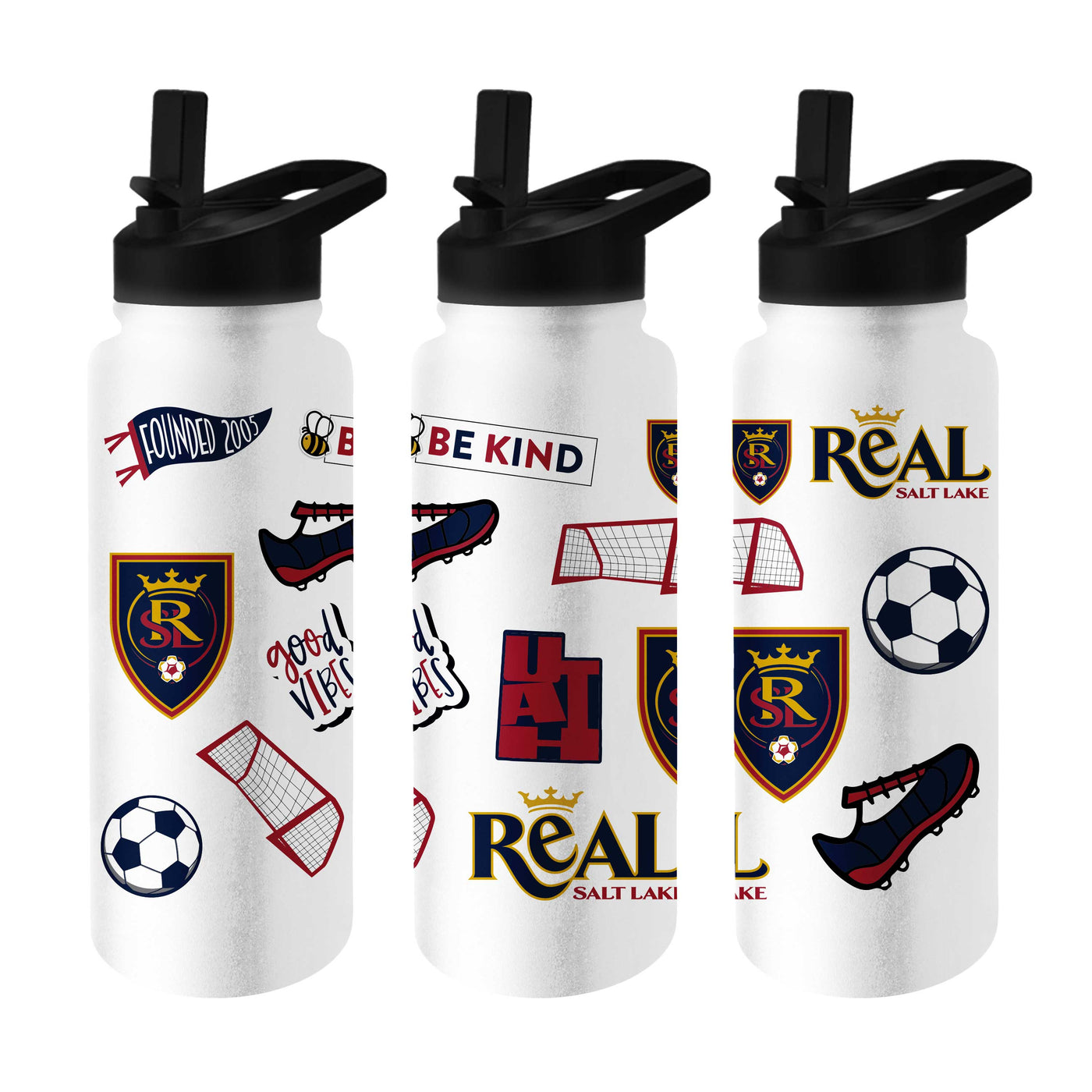 Real Salt Lake 34oz Native Quencher Bottle
