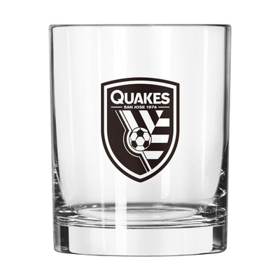 San Jose Earthquakes 14oz Gameday Rocks Glass