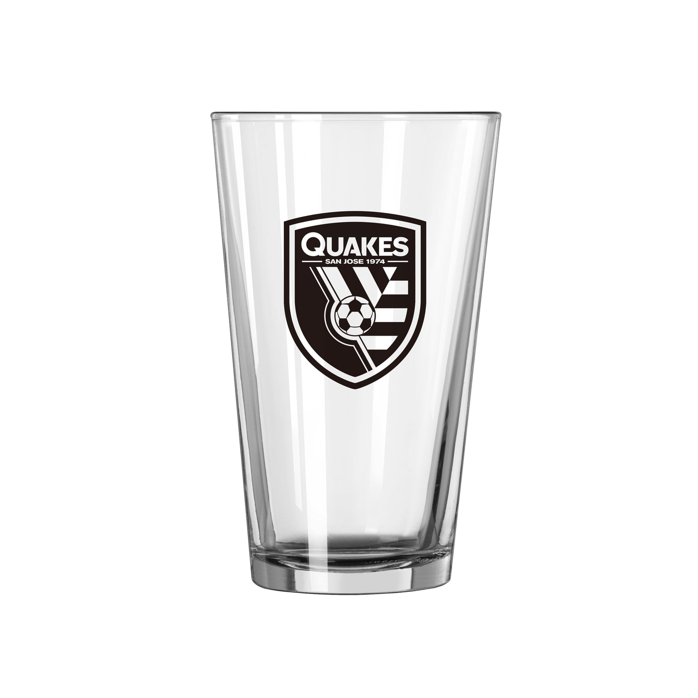 San Jose Earthquakes 16oz Gameday Pint Glass