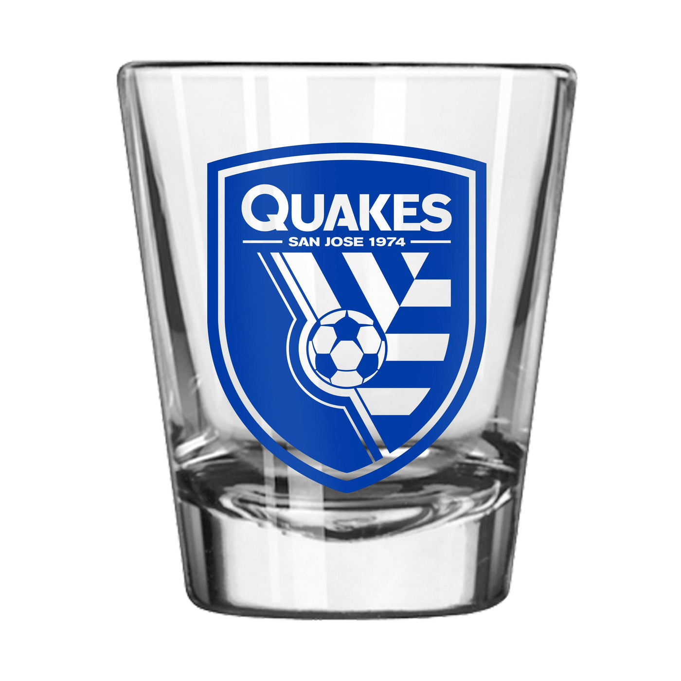 San Jose Earthquakes 2oz Gameday Shot Glass