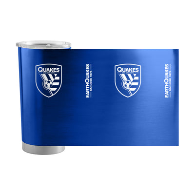 San Jose Earthquakes 20oz Gameday Stainless Tumbler