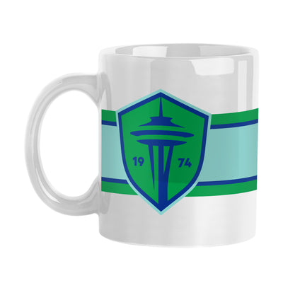 Seattle Sounders 15oz Alternate Stripe Sublimated Mug - Logo Brands