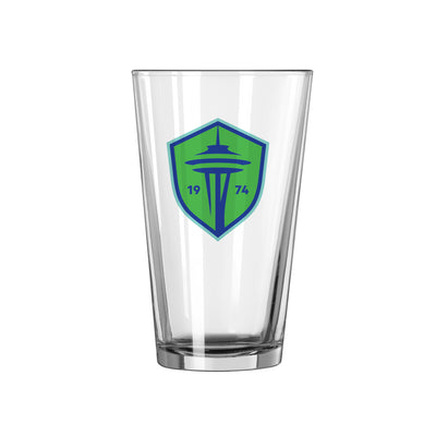 Seattle Sounders 16oz Flipside Pint Glass - Logo Brands