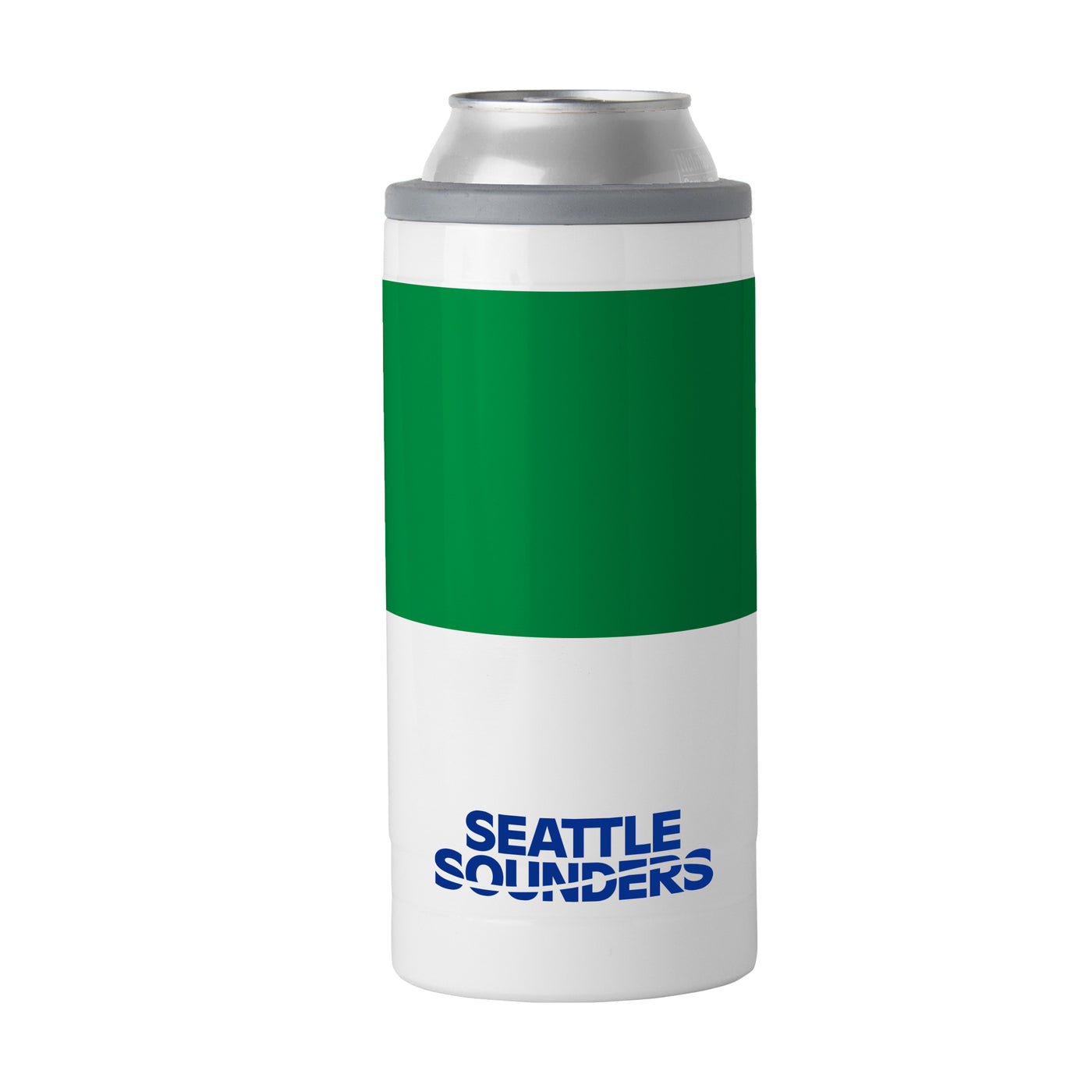 Seattle Sounders FC 12oz Colorblock Slim Can Coolie