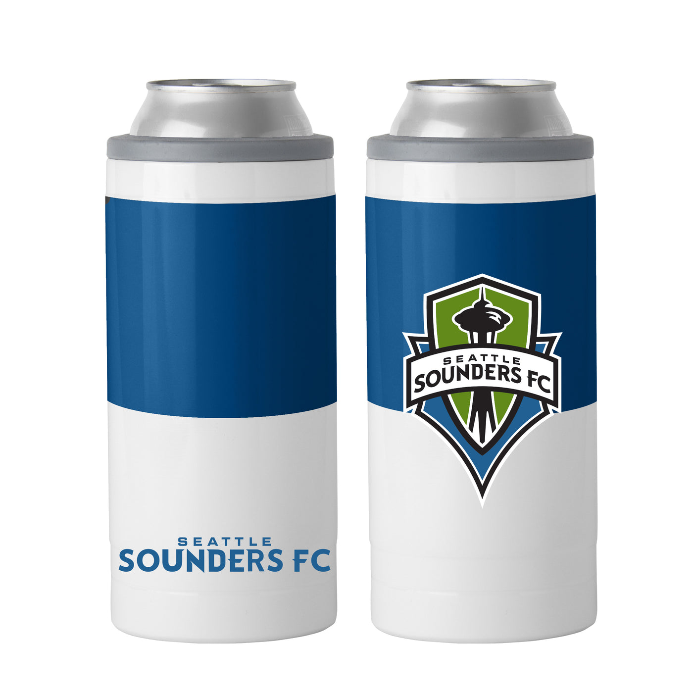 Seattle Sounders FC 12oz Colorblock Slim Can Coolie