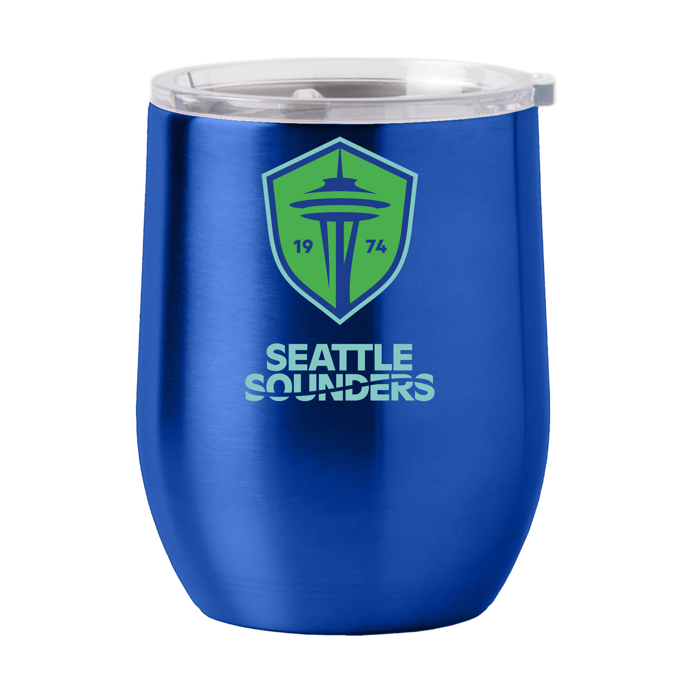 Seattle Sounders 16oz Gameday Stainless Curved Beverage