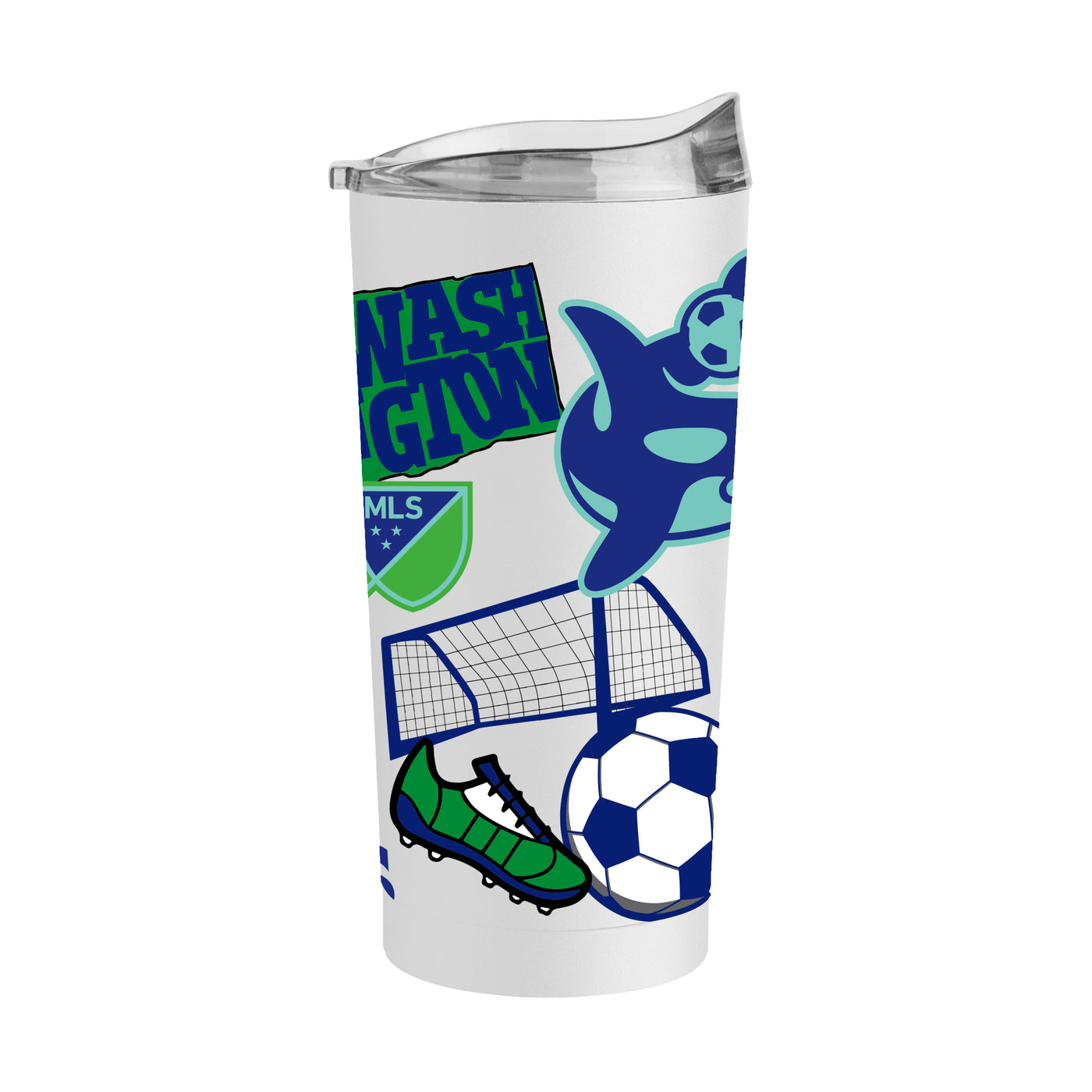 Seattle Sounders 20oz Native Powder Coat Tumbler