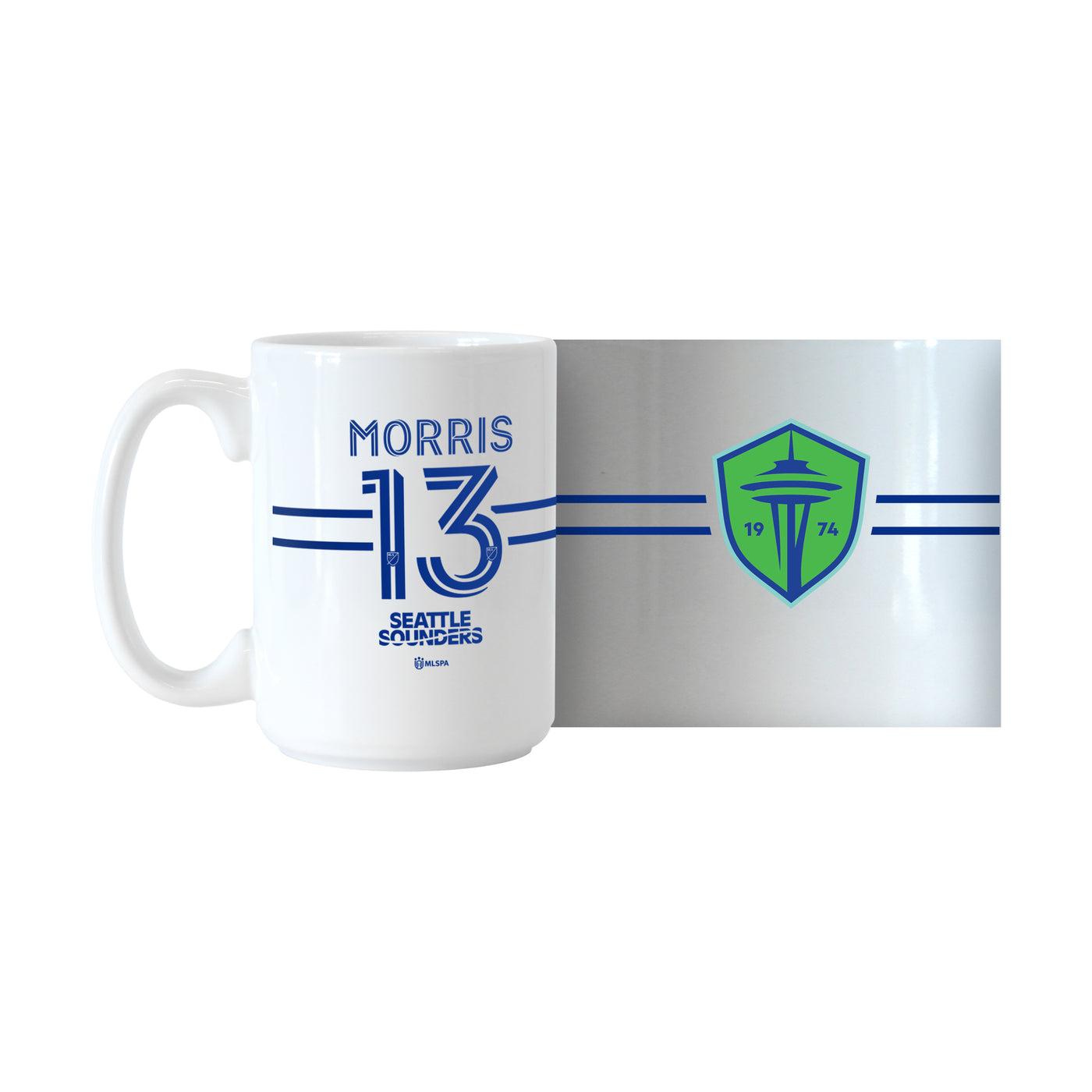 Seattle Sounders Jordan Morris 15oz Sublimated Mug