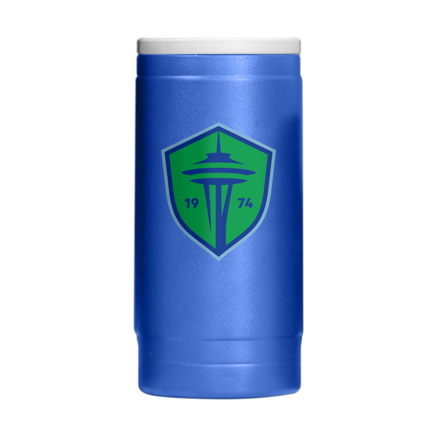 Seattle Sounders Jordan Morris 12oz Powdercoat SlimCan Coolie