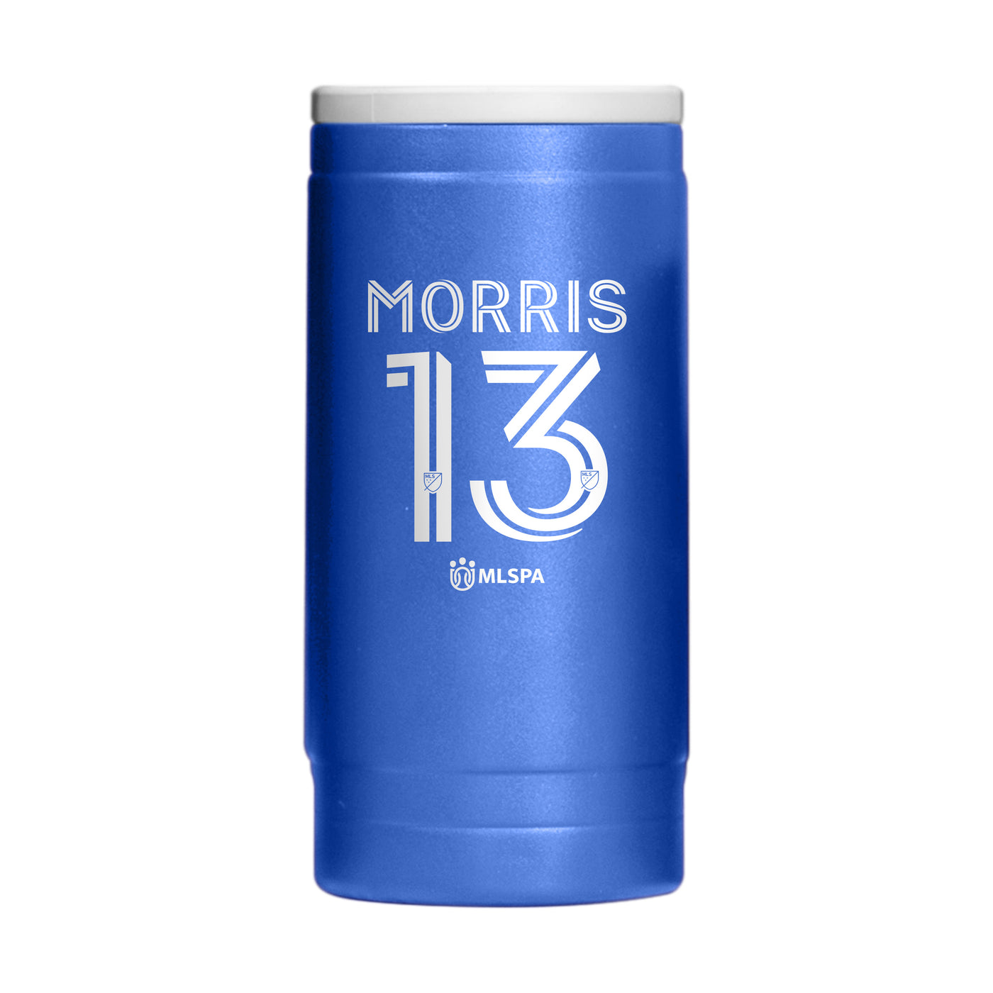 Seattle Sounders Jordan Morris 12oz Powdercoat SlimCan Coolie