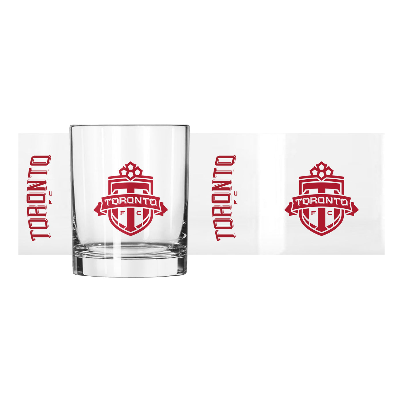 Toronto FC 14oz Gameday Rocks Glass