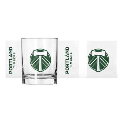 Portland Timbers 14oz Gameday Rocks Glass