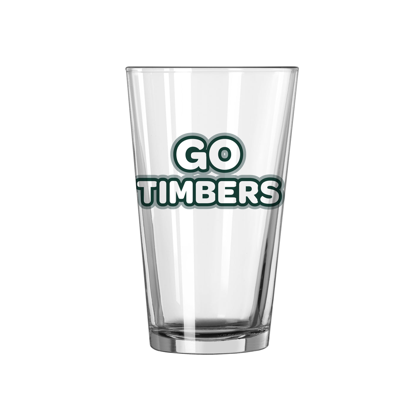 Portland Timbers 16oz Bubble Pint Glass - Logo Brands