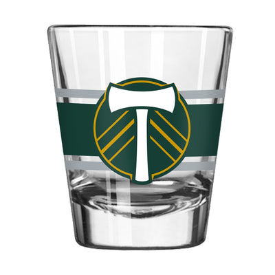 Portland Timbers 2oz Stripe Shot Glass