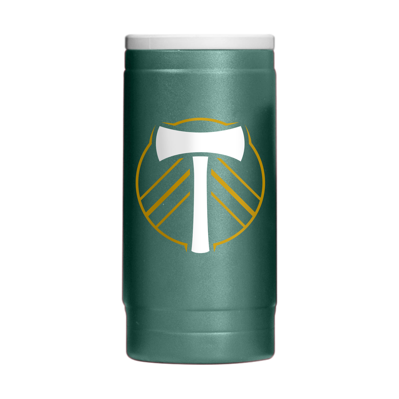 Portland Timbers 12oz Flipside Powdercoat SlimCan Coolie