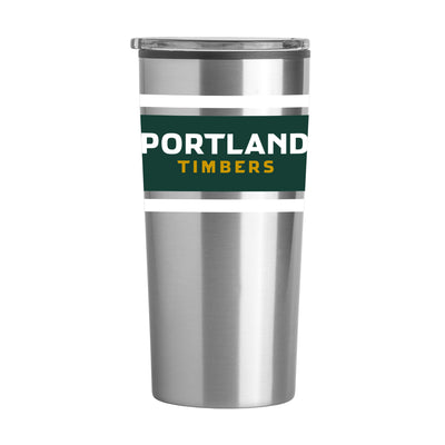 Portland Timbers 20oz Stripe Fusion Tumbler