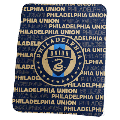 Philadelphia Union Classic Classic Repeat Fleece Throw