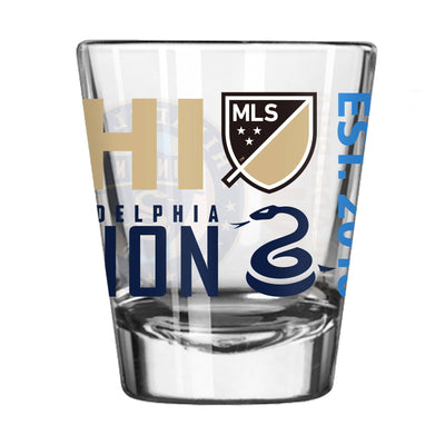 Philadelphia Union 2oz Spirit Shot Glass