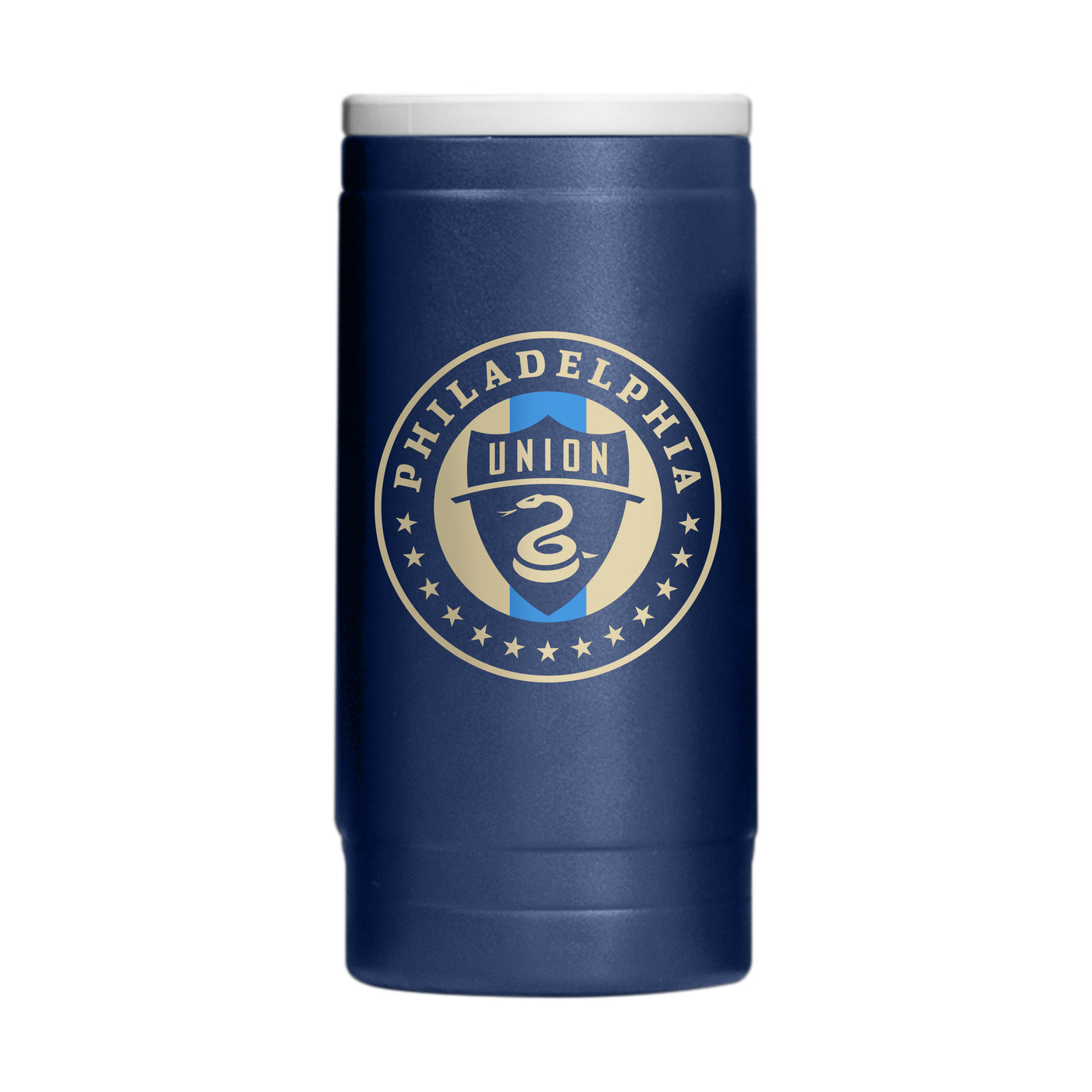 Philadelphia Union 12oz Flipside Powder Coat Slim Can Coolie