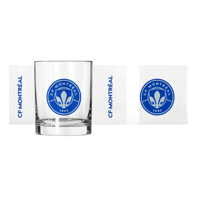 CF Montreal 14oz Gameday Rocks Glass