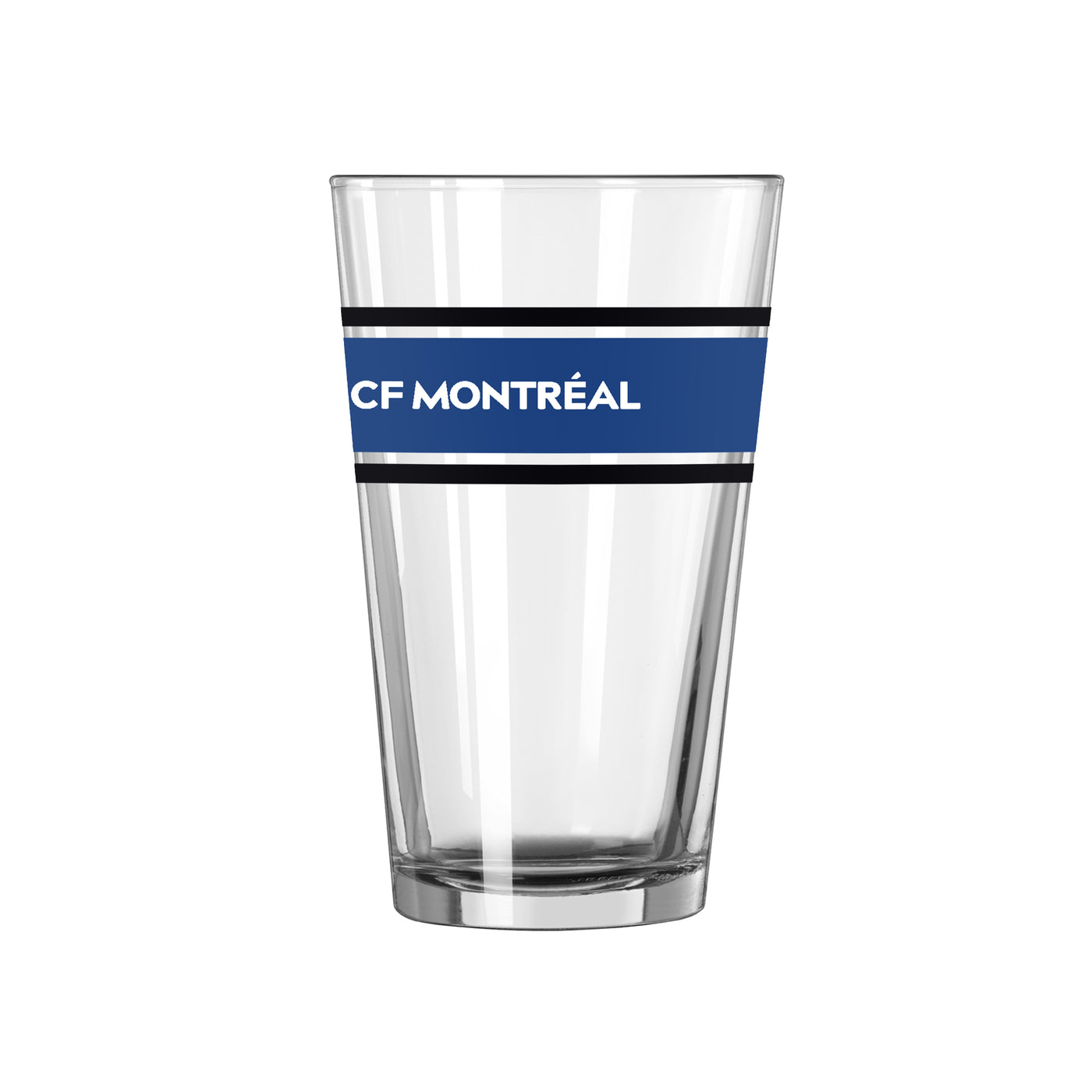 Montreal 16oz Stripe Pint Glass