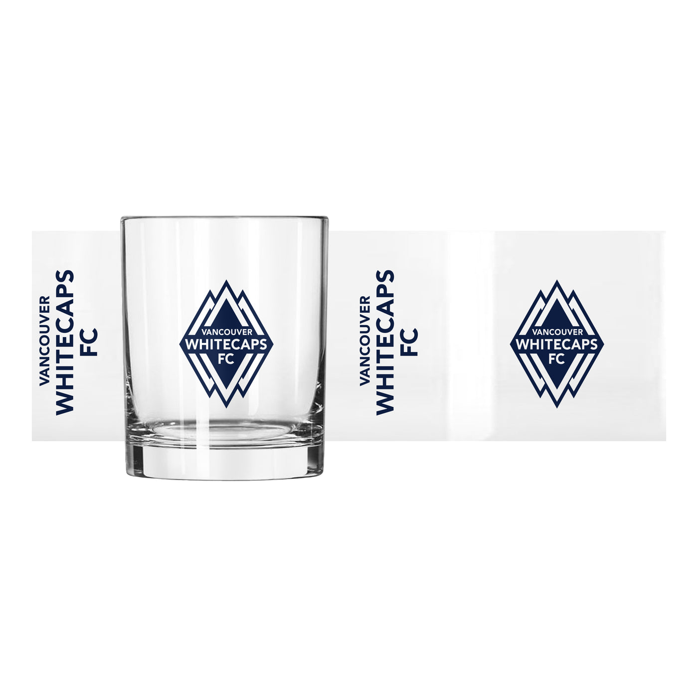 Vancouver Whitecaps 14oz Gameday Rocks Glass