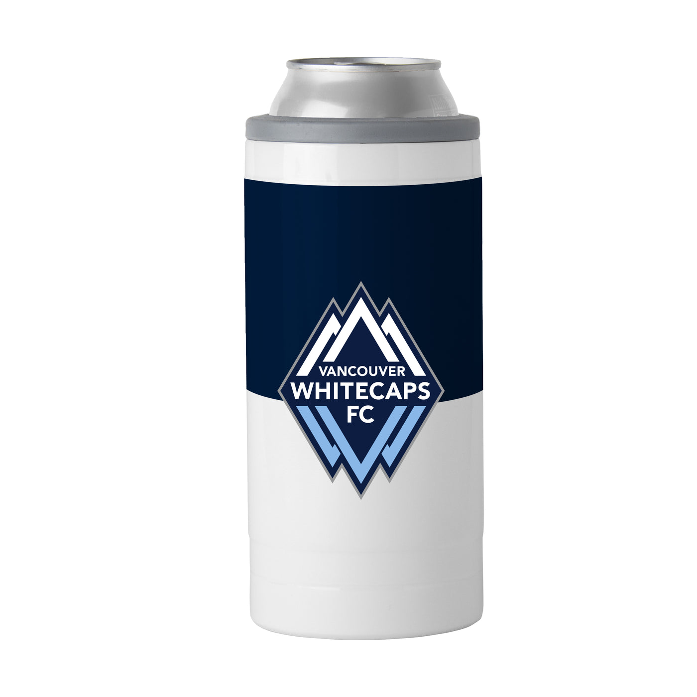 Vancouver Whitecaps 12oz Colorblock Slim Can Coolie