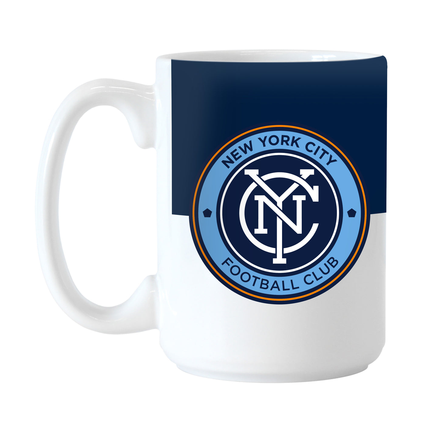 New York City FC 15oz Colorblock Sublimated Mug
