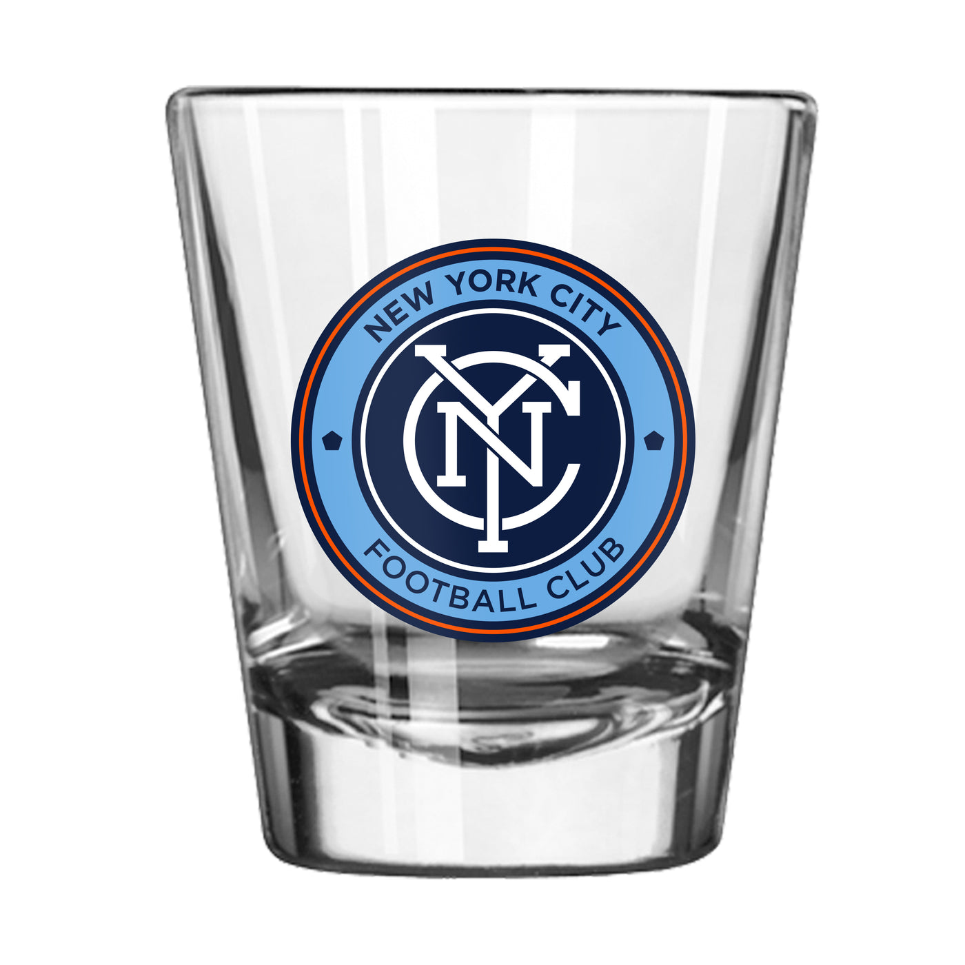 New York City FC 2oz Logo Shot Glass