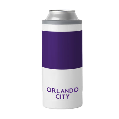 Orlando City SC 12oz Colorblock Slim Can Coolie