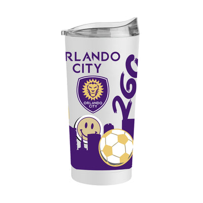 Orlando City 20oz Native Powder Coat Tumbler