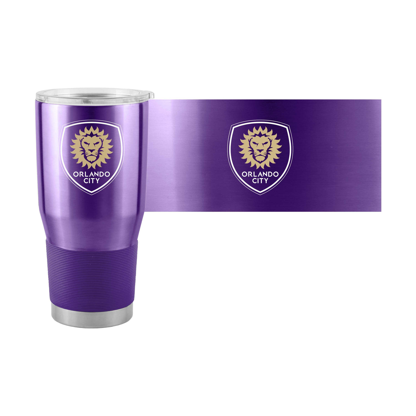 Orlando City SC 30oz Logo Stainless Tumbler