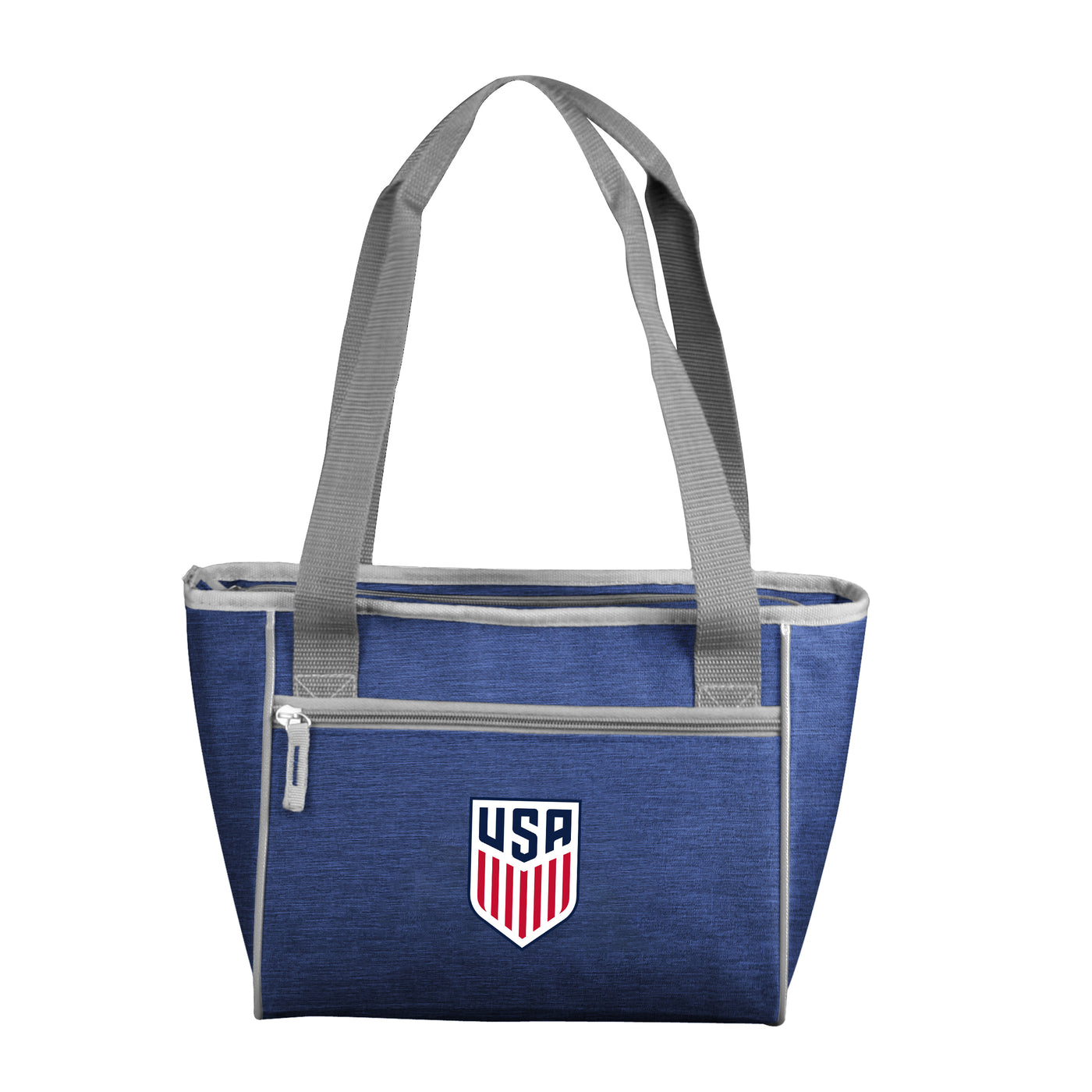 US Mens Soccer Crosshatch 16 Can Cooler Tote - Logo Brands