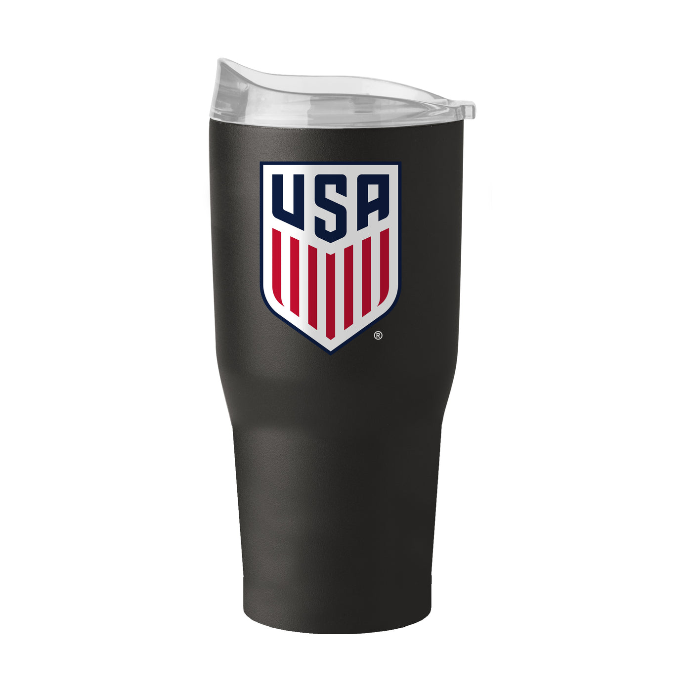 USSF 30oz Swagger Black Powder Coat Tumbler