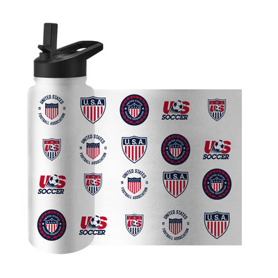 U.S. Mens Soccer Vintage 34oz Native Quencher Bottle