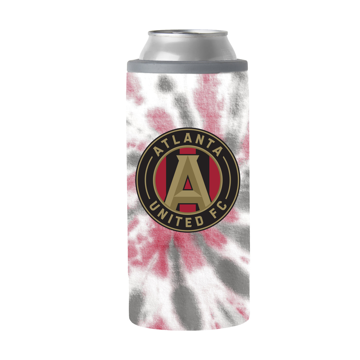 Atlanta United 12oz Tie Dye Slim Can Coolie - Logo Brands